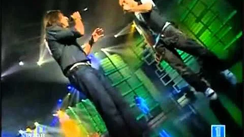 DAVID BISBAL Y  ANTONIO CARMONA OJOS VERDES PGDB