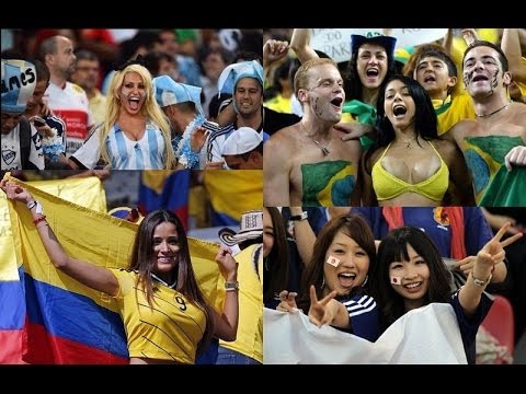 美女サポーター ワールドカップ14ハイライト集 W杯ブラジル大会にも世界中から美女が集結 Youtube
