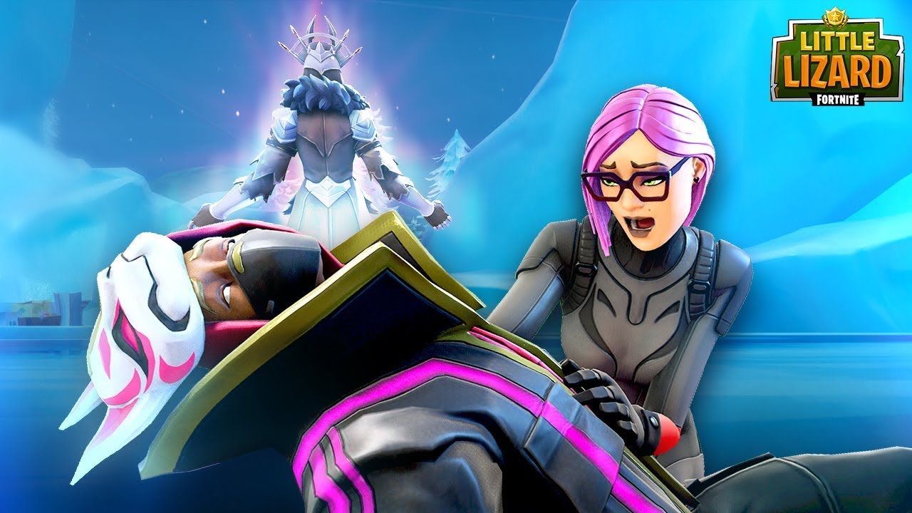 battle royale fortnite weapon The ICE QUEEN KILLS DRIFT?!