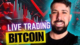 🔋LIVE BITCOIN TRADING 📉📈 Crypto and Market Analysis