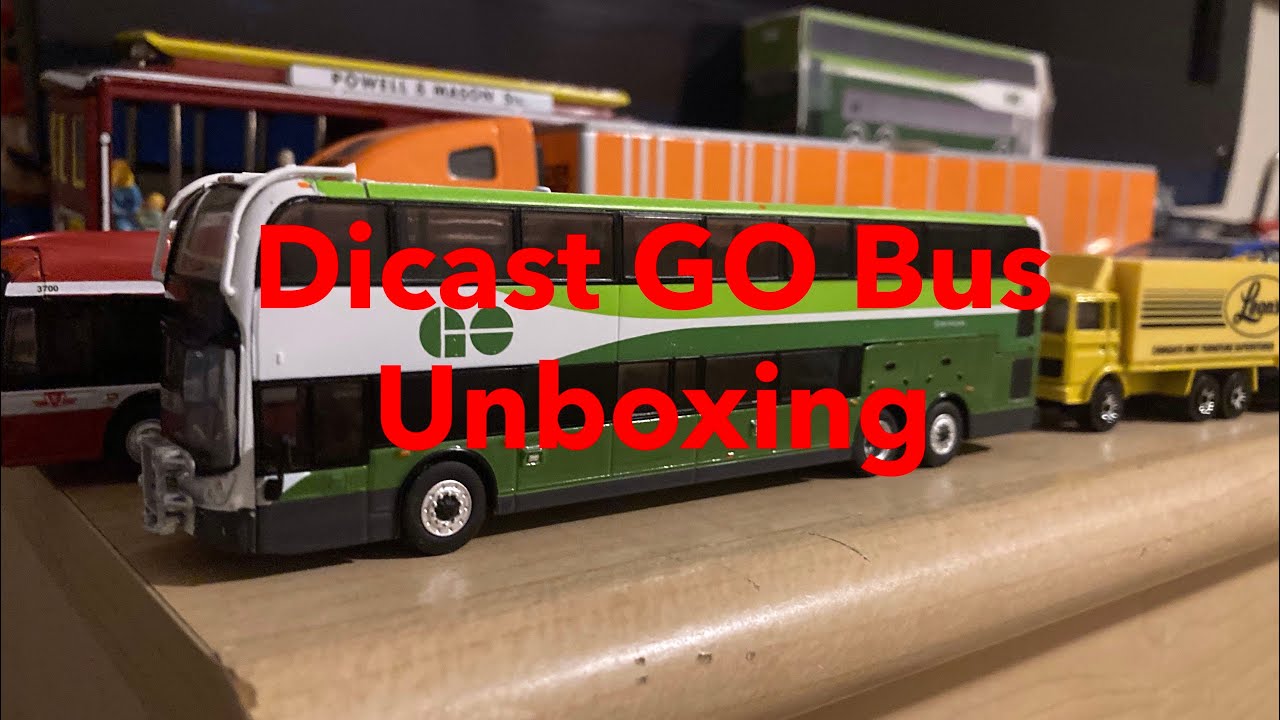 Xmas 2020: Diecast GO Bus Unboxing
