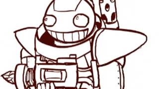 Robot Walk Cycle