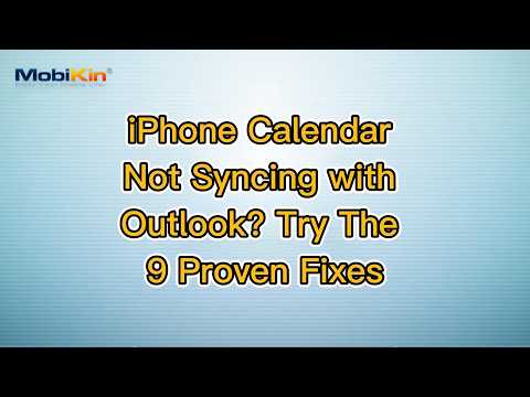 iPhone Calendar Not Syncing with Outlook? Try The 9 Proven Fixes