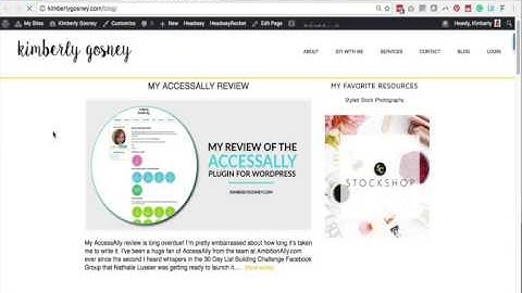 Headway Themes Sticky Navigation Menu