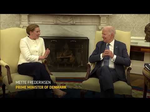 Biden welcomes Denmark's PM for talks on Ukraine