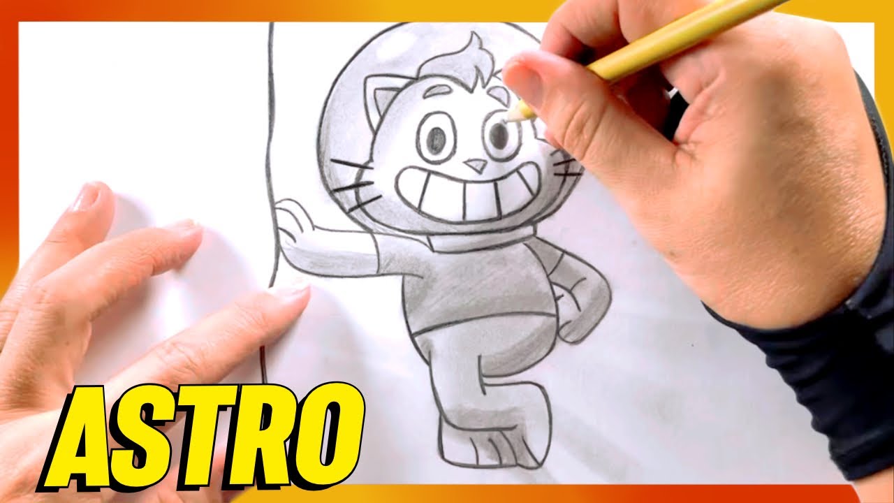 Desenhando o gato galáctico 💫 #desenho #kids #arte #drawing #fy #esbo