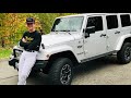 Boy Wonder gets my Call of Duty Edition Jeep Wrangler!