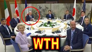 Biden REPEATS Same Blunder He Did at 2022 G7 Summit.....