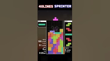 [TETR.IO] SS rank. Just a game of Tetris. 40Lines Sprinter. #76