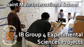 Science - IB Group 4 Experimental Sciences Project