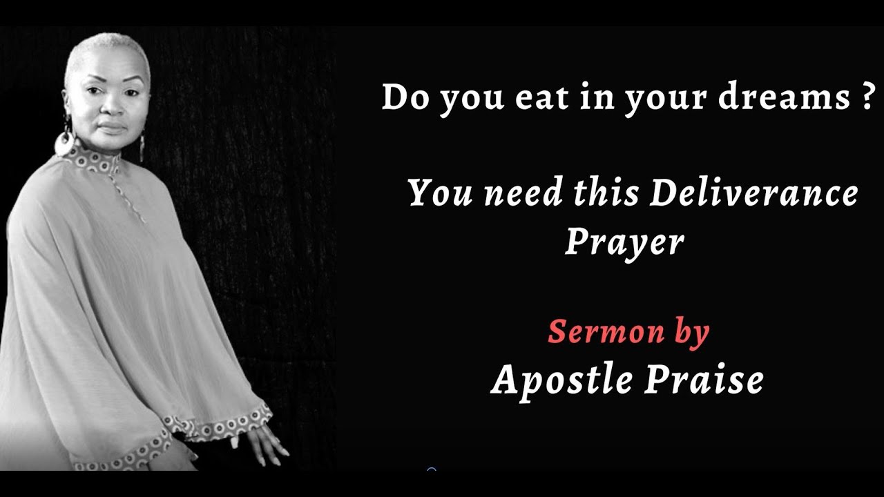 Вы едите во сне? Вам нужна эта молитва об освобождении.