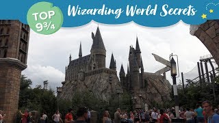Top 9 ¾ Secrets of the Wizarding World of Harry Potter at Universal Orlando Resort