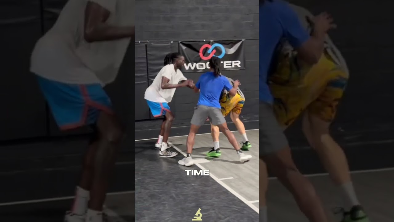 Make the court smaller sometimes...