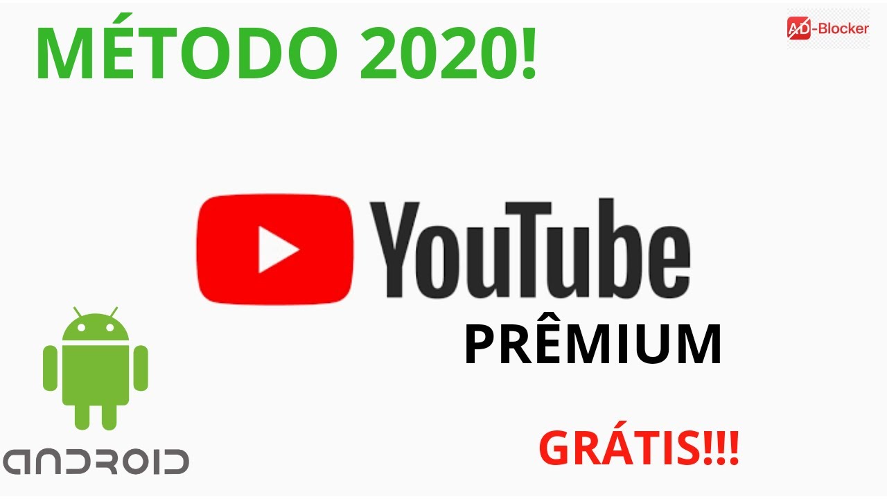 YOUTUBE PREMIUM 2021!! GRÁTIS! YouTube