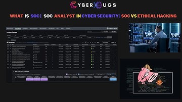what Is SOC In Cyber Security | SOC Analyst | SOC VS Penetrating Testing VS Ethical Hacking