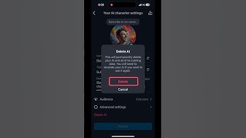 How to delete Personal AI 🤖 character on Instagram | Delete AI from instagram profile #shorts