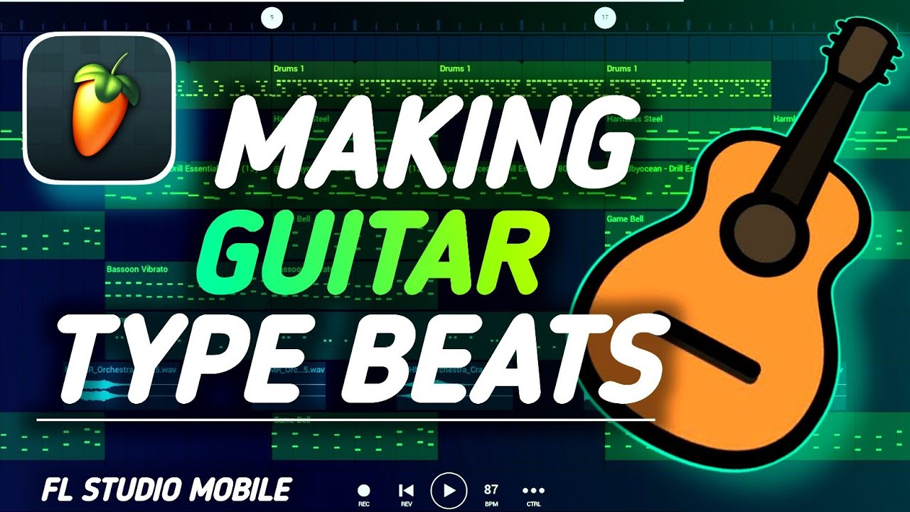 How To Make A Sad Guitar Beat In Fl Studio Mobile🔥 - YouTube