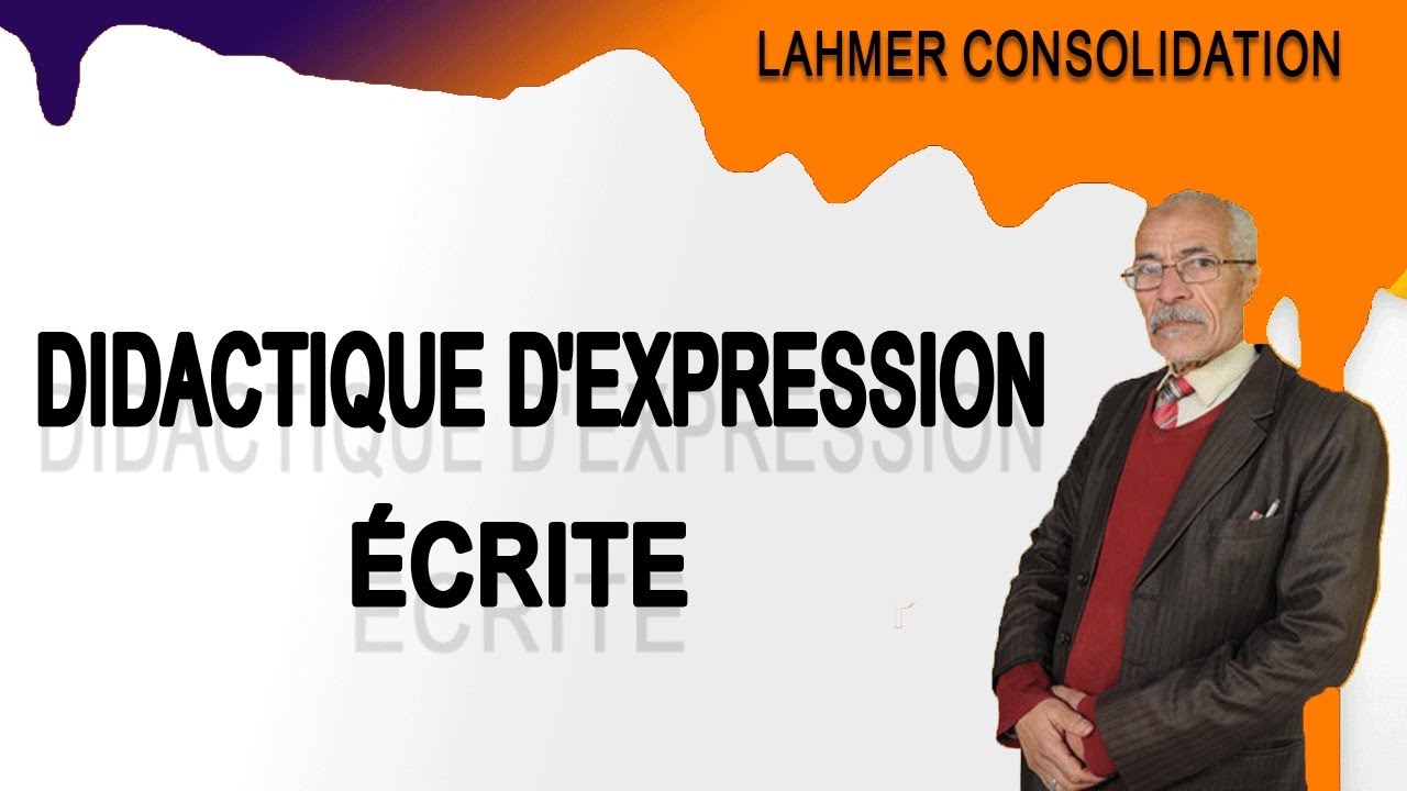 l'apprentissage  de l'expression  écrite. qu'est ce que c'est l'expression  écrite ?