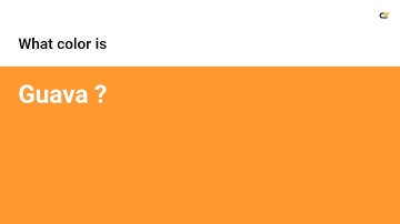 Guava color #ff982e hex color - Orange color - Cool color ff982e