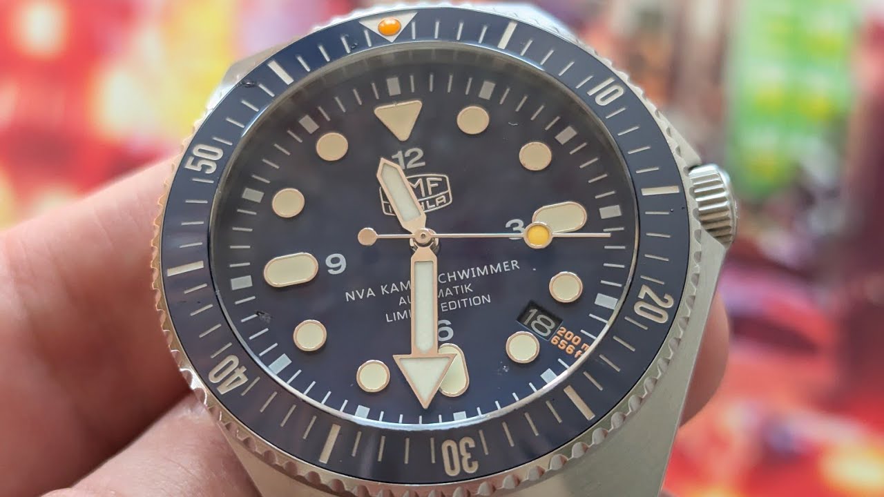 RUHLA KAMPFSCHWIMMER AUTOMATIK LIMITED EDITION REVIEW!
