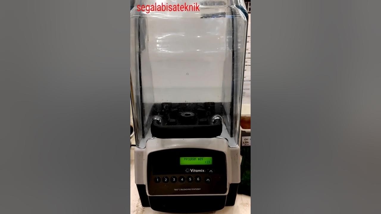 cara memprogram ulang blender 23 juta!! VITAMIX VM0122 how to