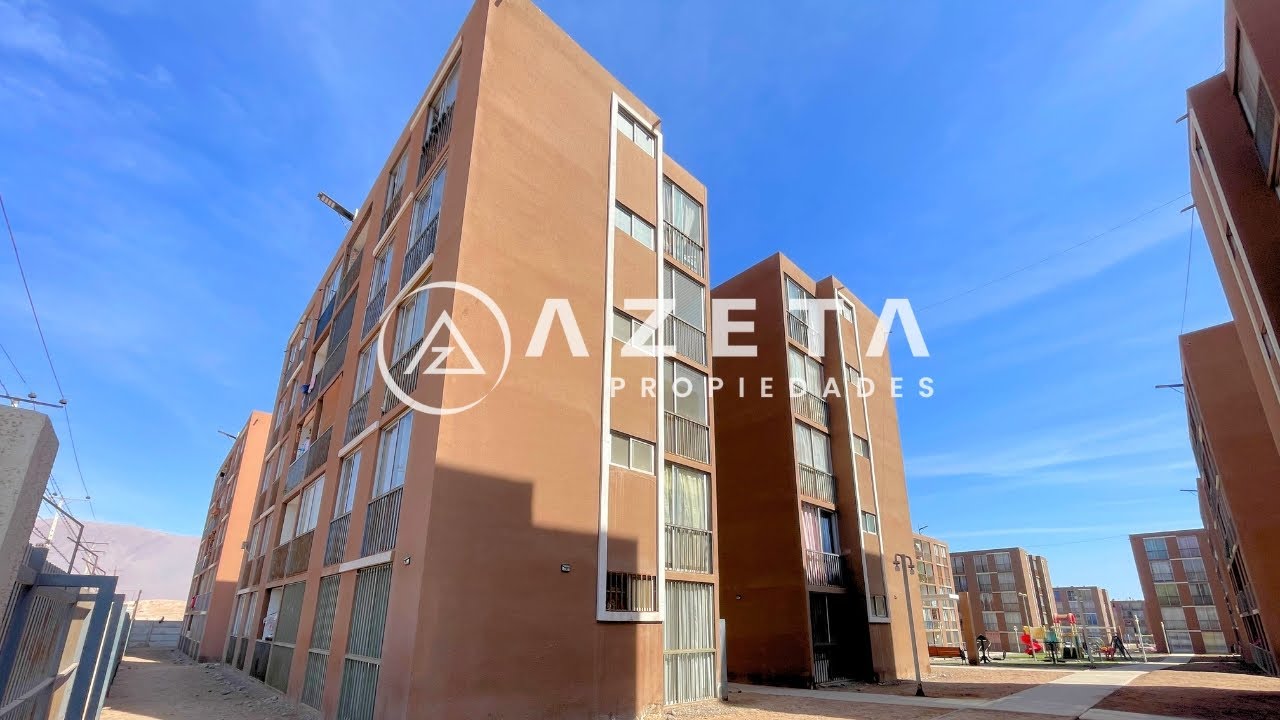 Depto. En venta - Cond. Montesol III - Alto Hospicio - Azeta propiedades