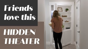 Testimonial: Perfect Hidden Door by Murphy Door® for Theater Room