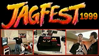 Atari Jaguar JagFest 1999 original video footage, game demos and interviews