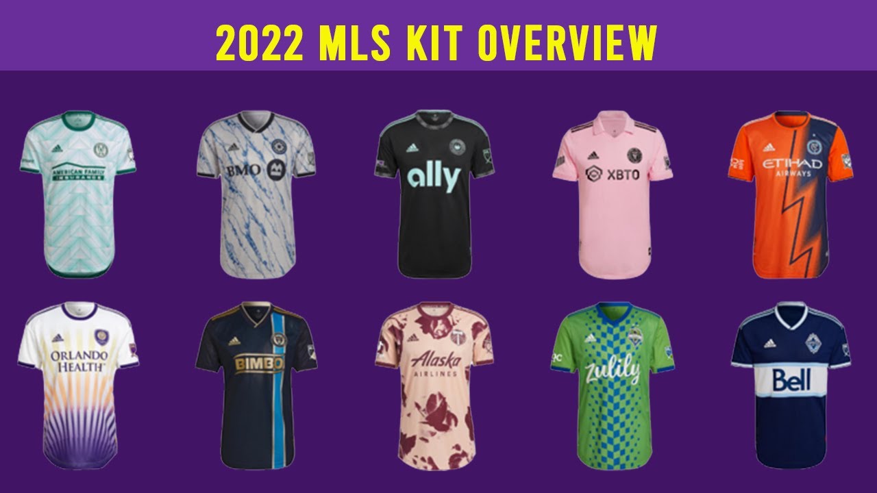 all mls uniforms