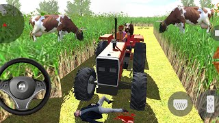 Real Indian Tractor Driving 3d Off-road Farming Simulator | Cargo off-road Farming | Android Game screenshot 5