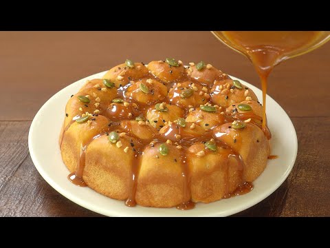 카라멜벌집쌀빵