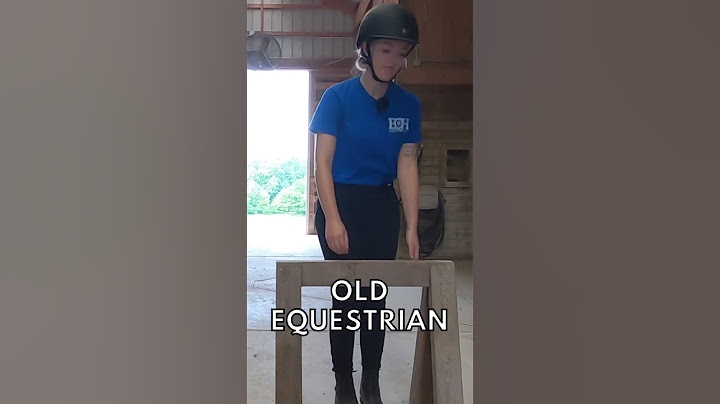 Trying to Jump Horse Jumps as a Kid vs. Adult