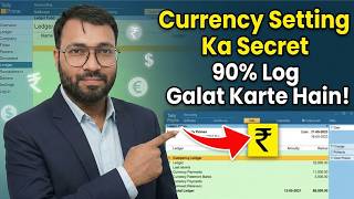 Tally Prime Currency Settings Explained 💰 | Invoice Format Ka Secret (Hindi)