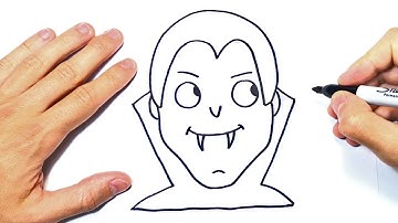 Cómo dibujar un Vampiro Paso a Paso | Dibujo de Vampiro