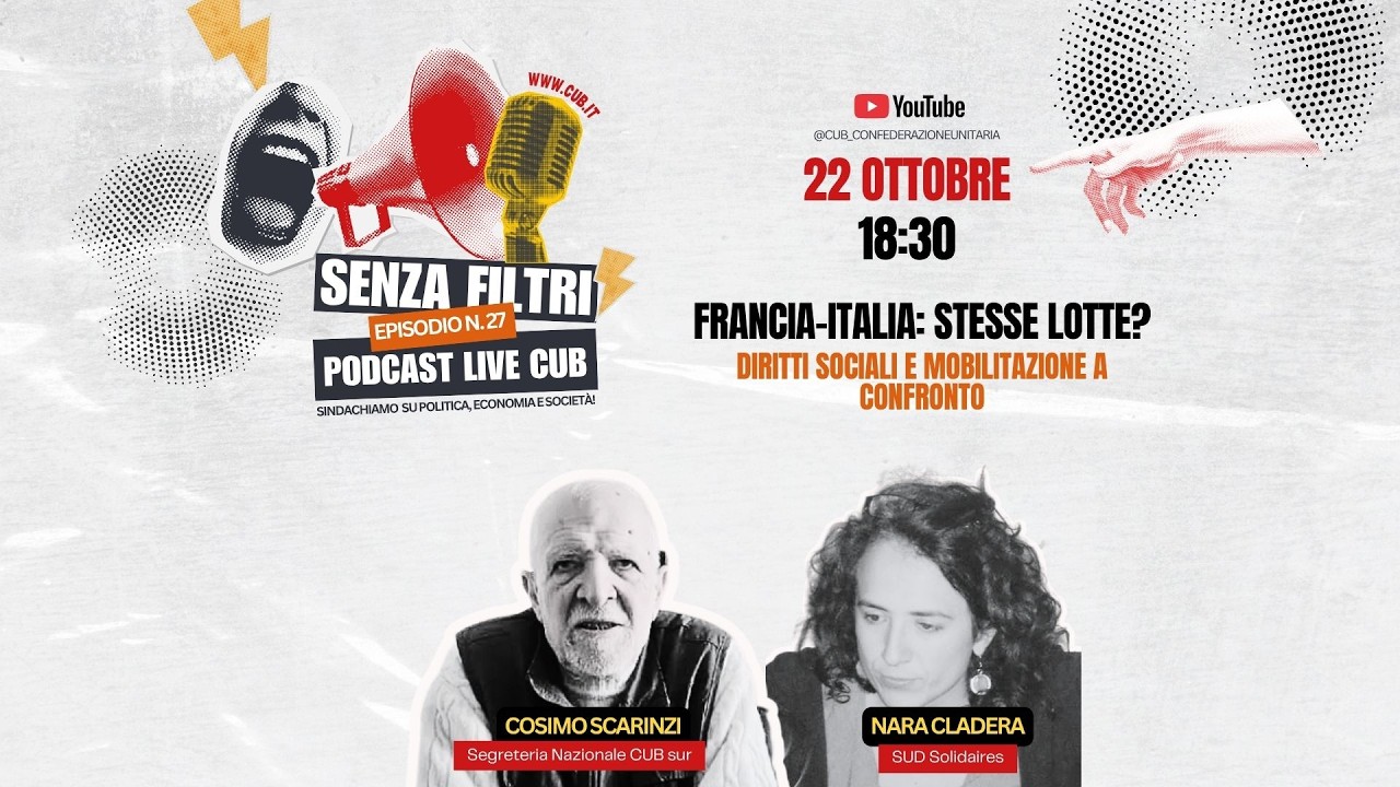 EP.27 | FRANCIA-ITALIA: STESSE LOTTE?  Diritti sociali e mobilitazione a confronto