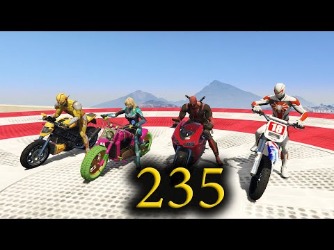 Superhero Motorcycle Challenge 