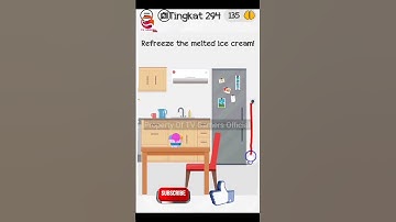 GAME BRAINDOM I LEVEL 294 | REFREEZE THE MELTED ICE CREAM!