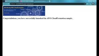 Guided lab  Automating Infrastructure with AWS CloudFormation