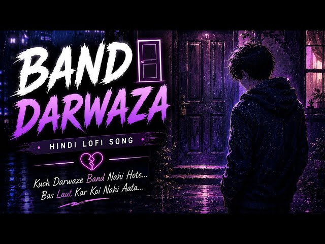 Band Darwaza 🚪 | Hindi LoFi Song | Emotional Midnight Vibes