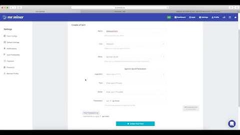 Create a farm config (v 1.0.3)