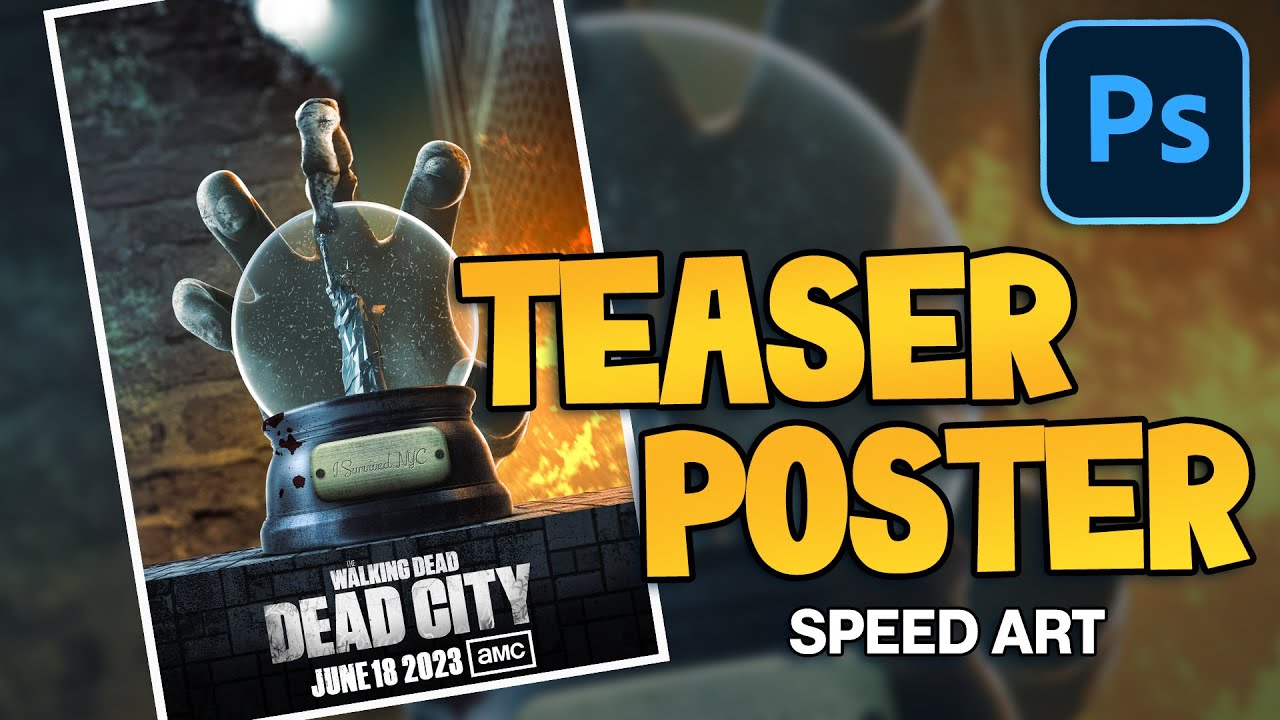 I Made a TEASER POSTER for The Walking Dead: Dead City!