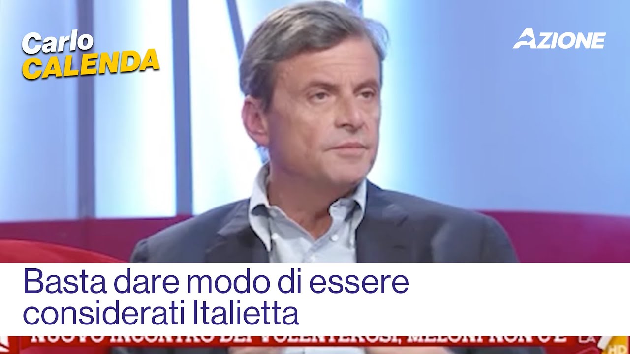 Se ci comportiamo da buffoni non pretendiamo di essere trattati da grande nazione.