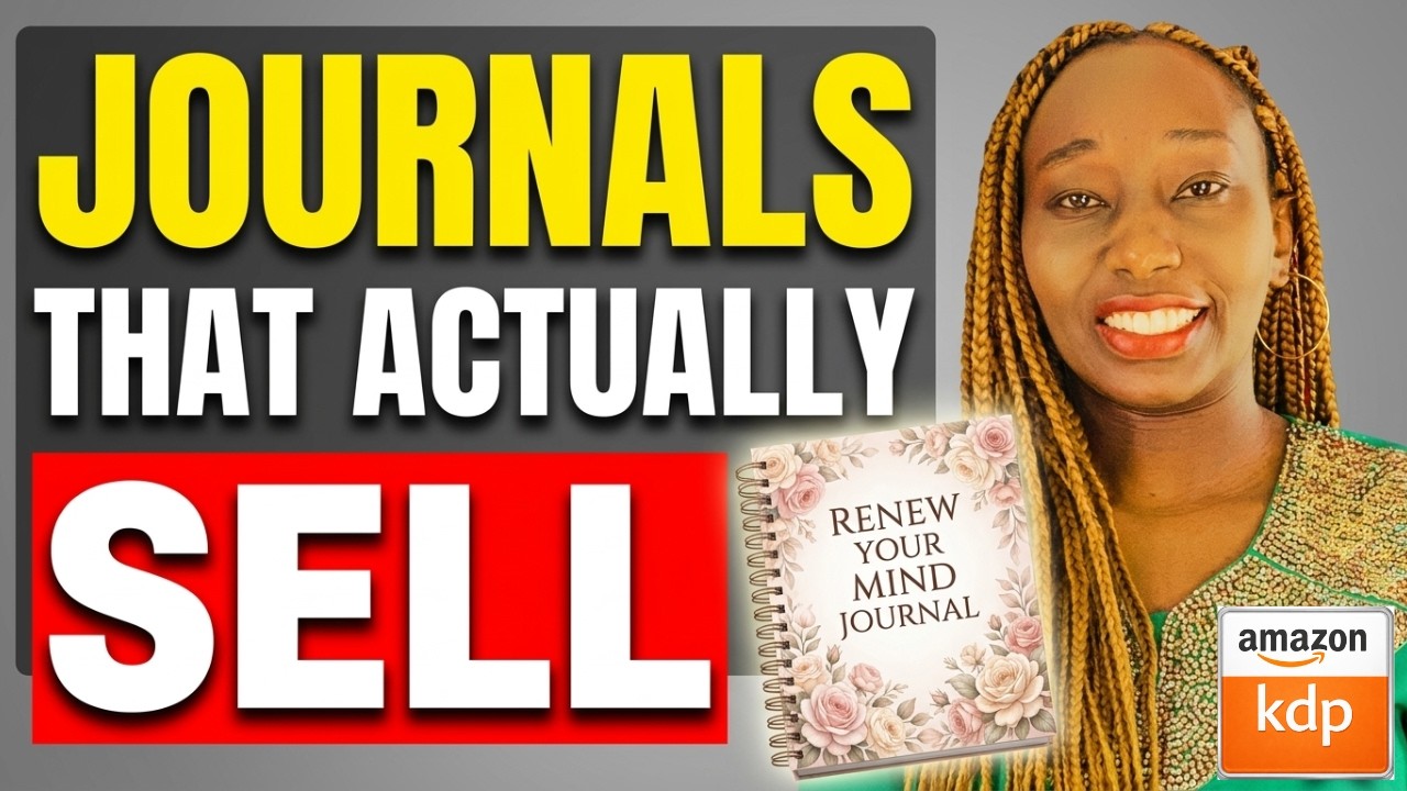 Create a JOURNAL To Sell On Amazon KDP - Step By Step - YouTube