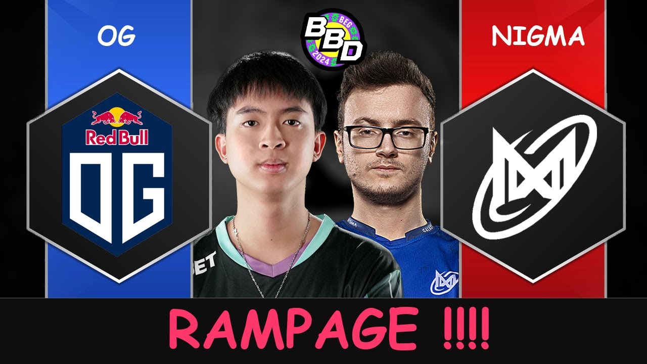 23 SAVAGE vs MIRACLE CARRY BATTLE RAMPAGE UPPER BRACKET FINAL - OG vs Nigma Galaxy BDB EU CQ Dota 2