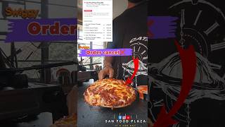 Swiggy ka train ka order cancel❌ #cloudkitchen #pizza #trending #shorts #vlog #food @ITSSANROY