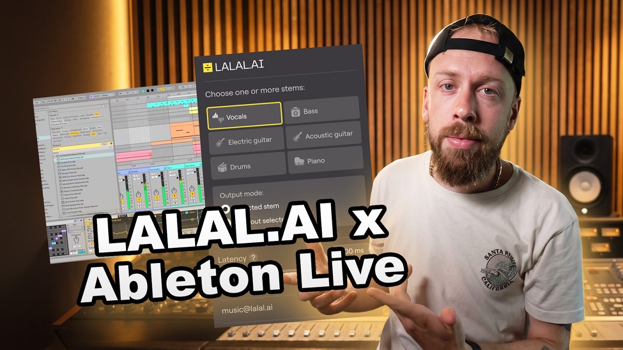 LALAL.AI VST in Ableton Live Tutorial | VST Plugin Installation | Stem Separator VST