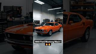 1969 Ford Mustang Mach 1 Full Restoration — Competition Orange 🔥