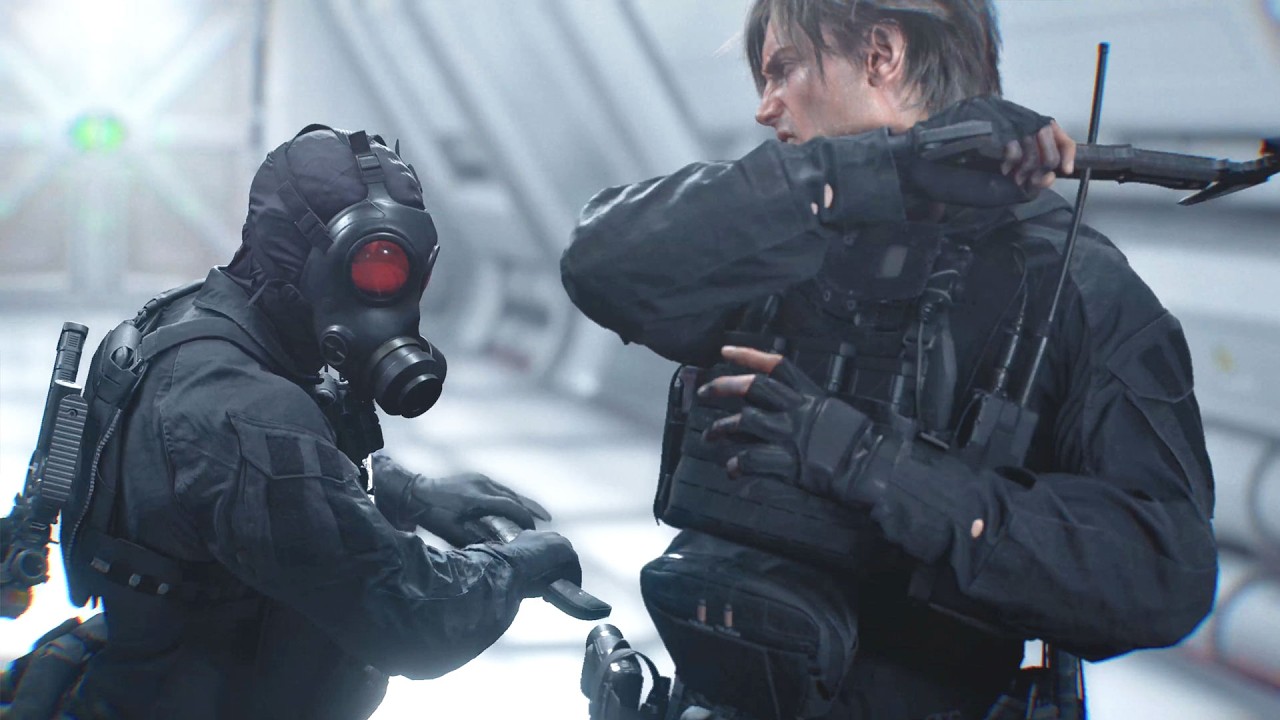 Umbrella Leon Vs Hunk & Umbrella Elite Guard - Resident Evil 9 Requiem