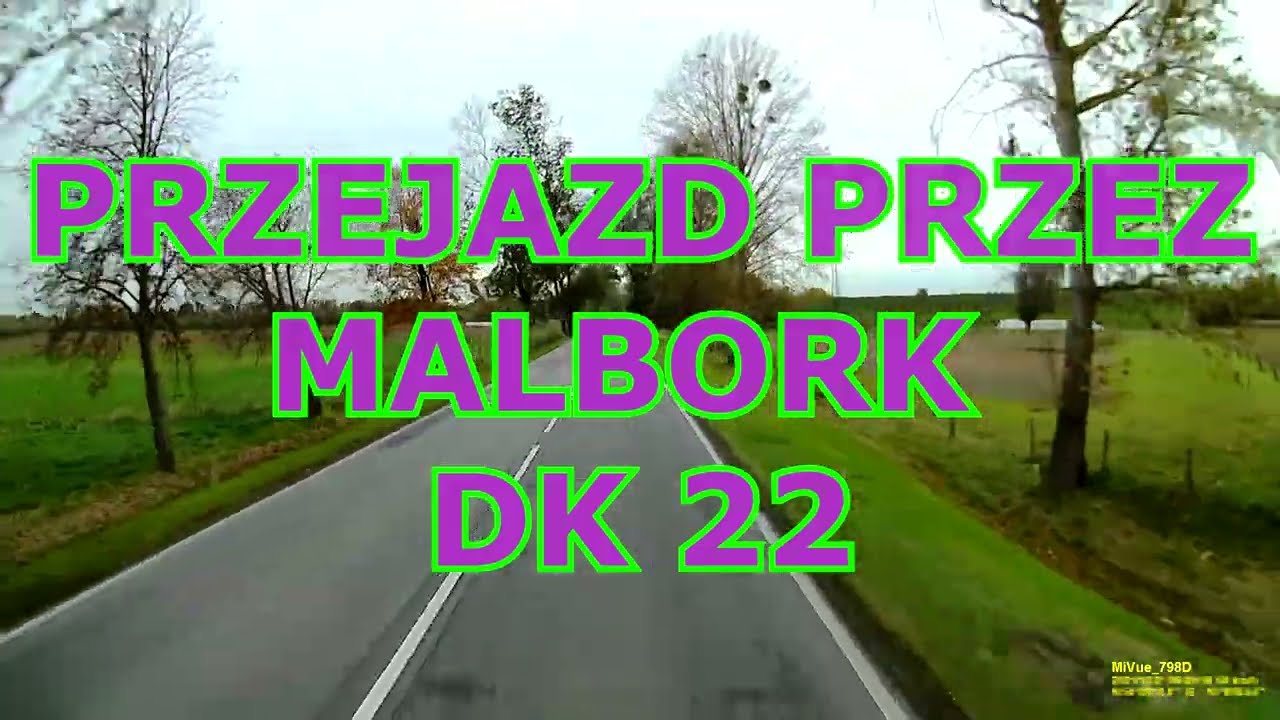 PRZEJAZD PRZEZ MALBORK 1 #malbork