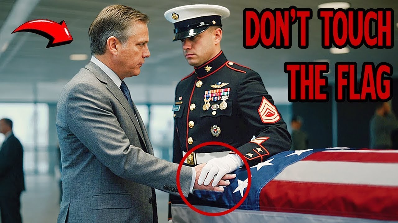 Airport Staff Stop Tomb Guard Escorting Fallen Soldier - What Happens Next Will Move You